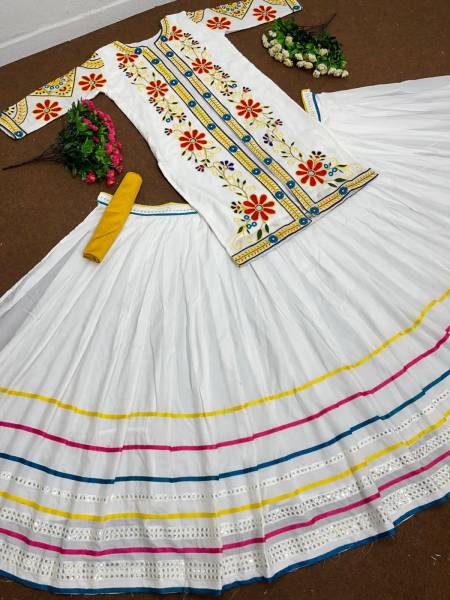 Navaratri Special Silk Koti With Lehenga Choli Catalog